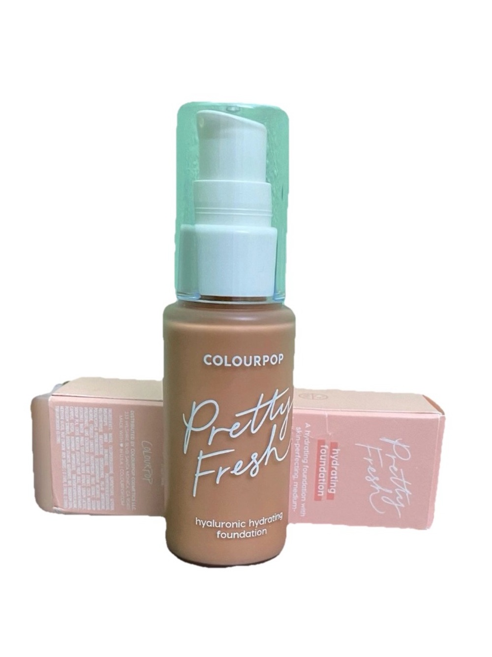 ColourPop Pretty Fresh Hydrating Vegan Foundation in Medium Dark 130N 1 oz BNIB